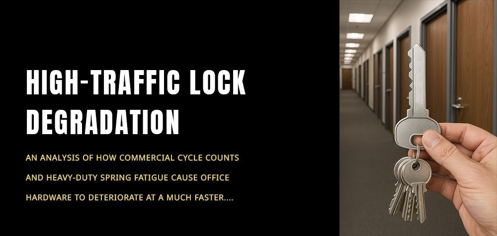 Why Office Locks Wear Out Faster Than Residential Locks