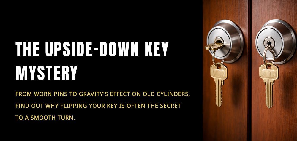 Why Some Keys Work Better When Inserted Upside Down