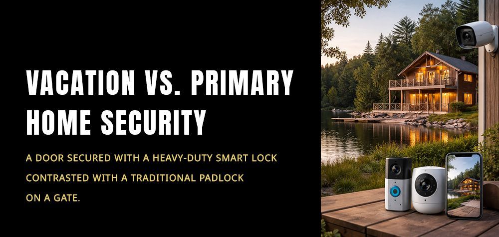 Why Vacation Homes Need Different Security Than Primary Homes