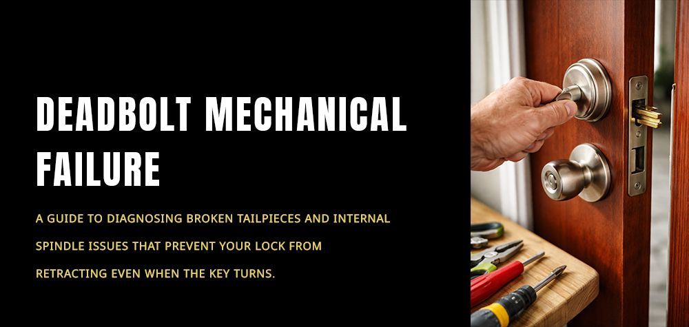 Why Your Deadbolt Turns but the Door Won’t Open