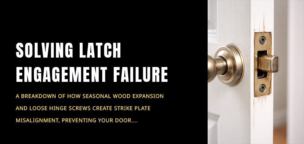 Why Your Door Latch Isn’t Catching Properly