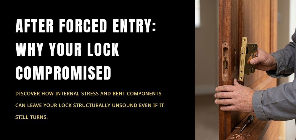 Why Your Door Lock Fails After Being Forced Open Once