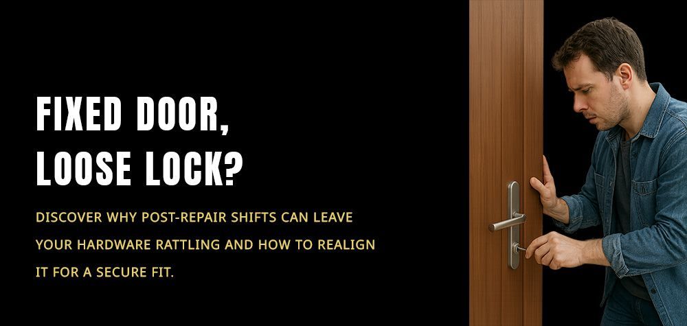 Why Your Door Lock Feels Loose After Door Repairs