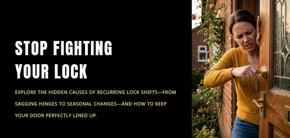 Why Your Door Lock Keeps Getting Misaligned