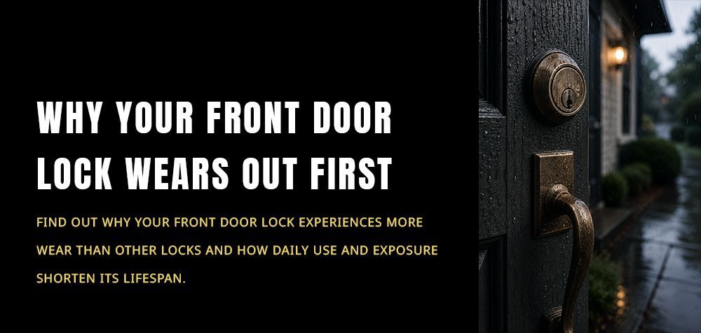 Why Your Front Door Lock Fails Before Other Locks