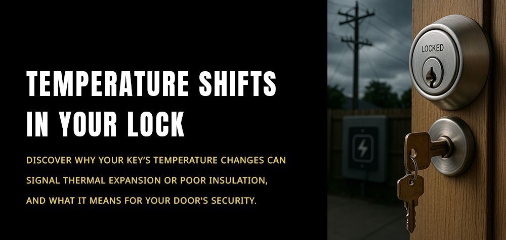 Why Your Key Feels Warmer or Colder Than Usual in the Lock