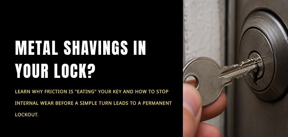 Why Your Key Scratches or Shaves Metal When Turning