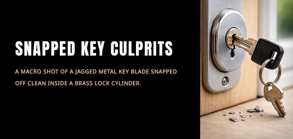 Why Your Key Snaps Inside the Lock (Common Causes)
