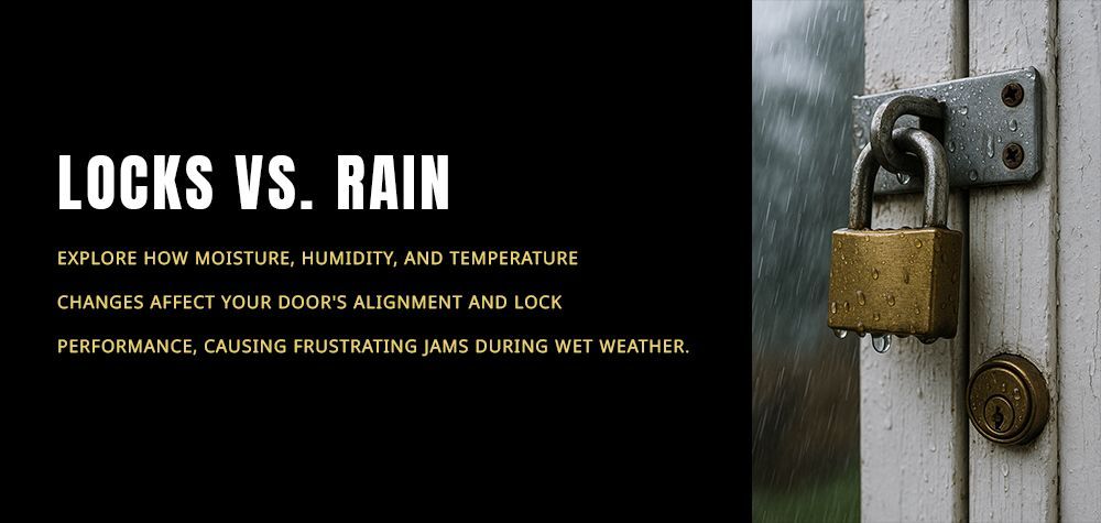 Why Your Lock Fails More Often During Rainy Weather