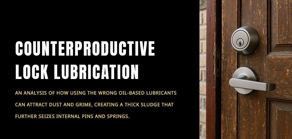 Why Your Lock Gets Harder to Turn After Lubrication