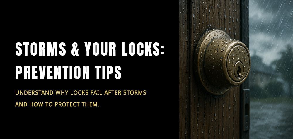 Why Your Lock Might Fail After a Storm — and How to Prevent It