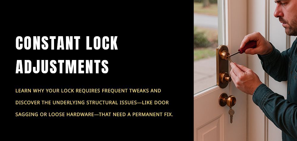 Why Your Lock Needs Constant Adjustment to Work Properly