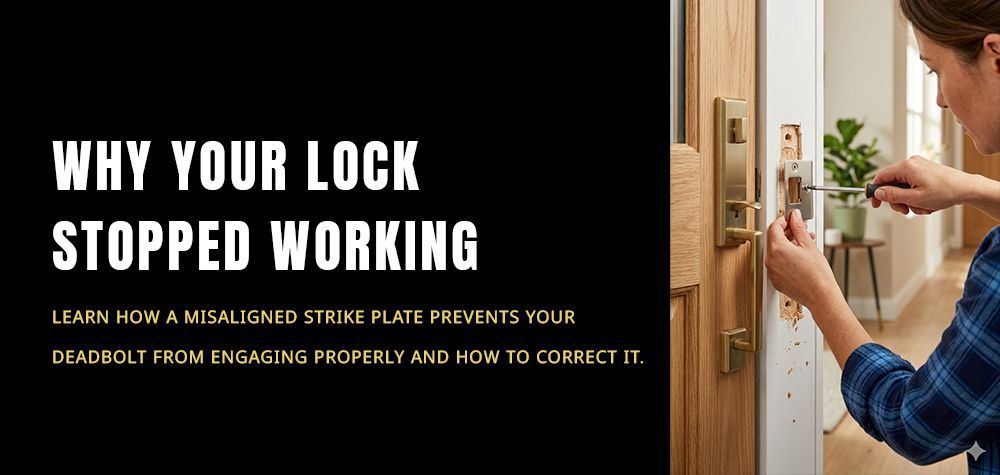 Why Your Lock Stops Working After Changing the Strike Plate
