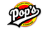 The logo for pop 's italian beef and sausage.