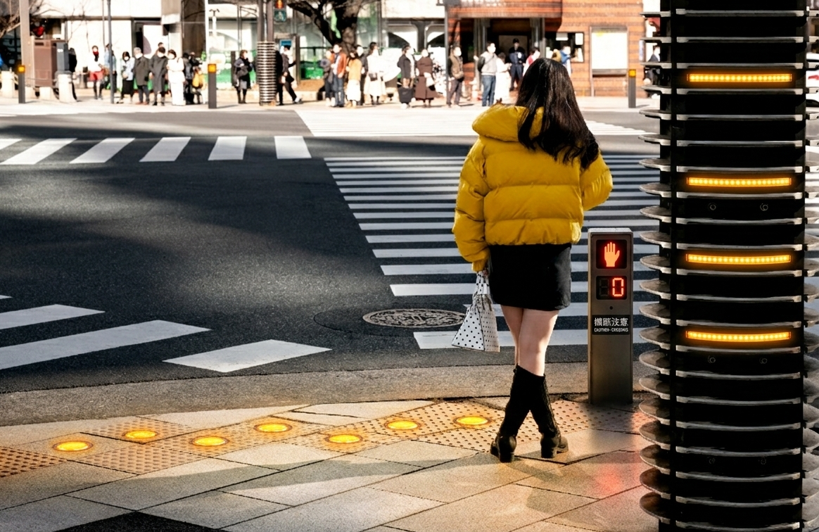 Pedestrian Warning Lights