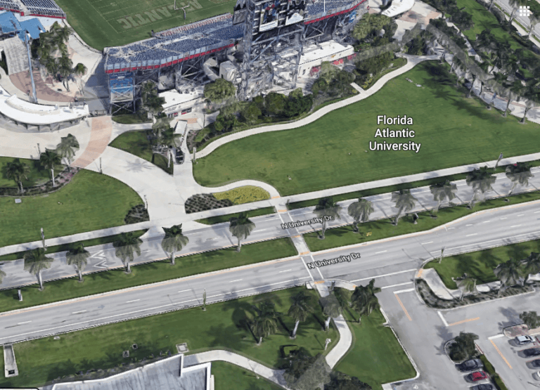 Stadium Parking Lot Entrance — Santa Rosa, CA — Lightguard Systems