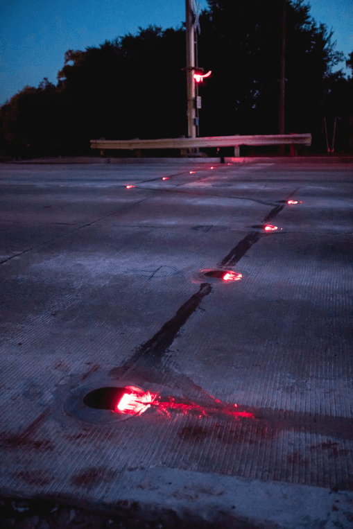 Pavement LED Warning Light — Santa Rosa, CA — Lightguard Systems