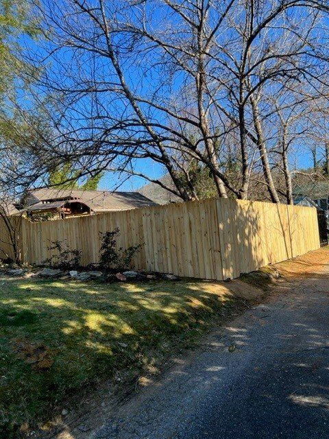 Residential Wood Fence — Toccoa, GA — Southern Fence Company