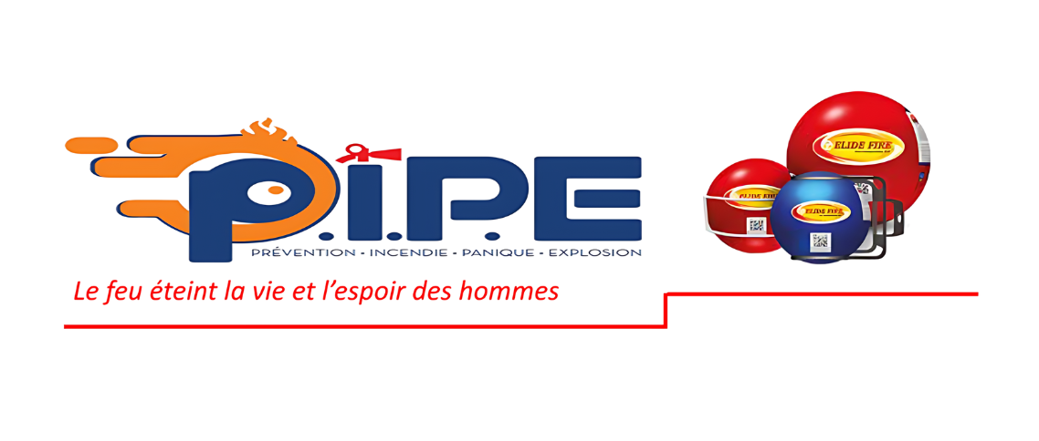 Logo d'un jeu appelé PIPE avec un design bleu et orange, ainsi que des icônes de casque de football en rouge et bleu.