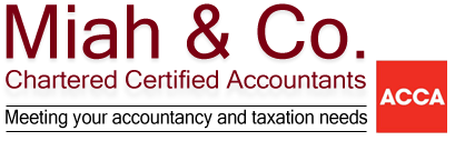 Accountants Ilford, Essex, UK, Miah & Co Chartered Certified Accountants