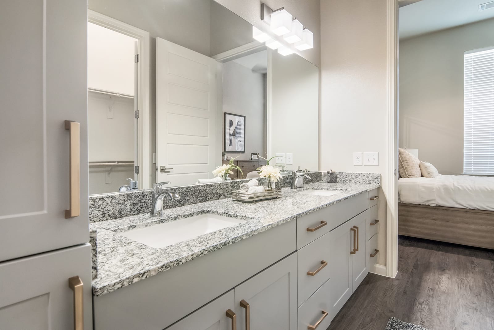 Double Vanity Sink Bathroom | Cavalli at Iron Horse