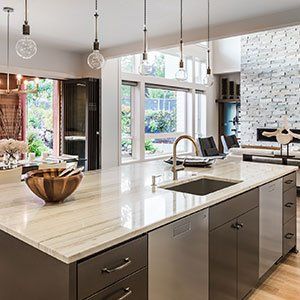 Custom Kitchen Interior — Huntingburg, IN — Precision Stoneworks Inc.