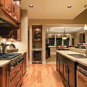 Fully Furnished Kitchen — Huntingburg, IN — Precision Stoneworks Inc.