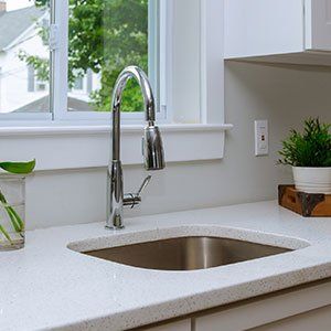 Stainless Steel Sink — Huntingburg, IN — Precision Stoneworks Inc.