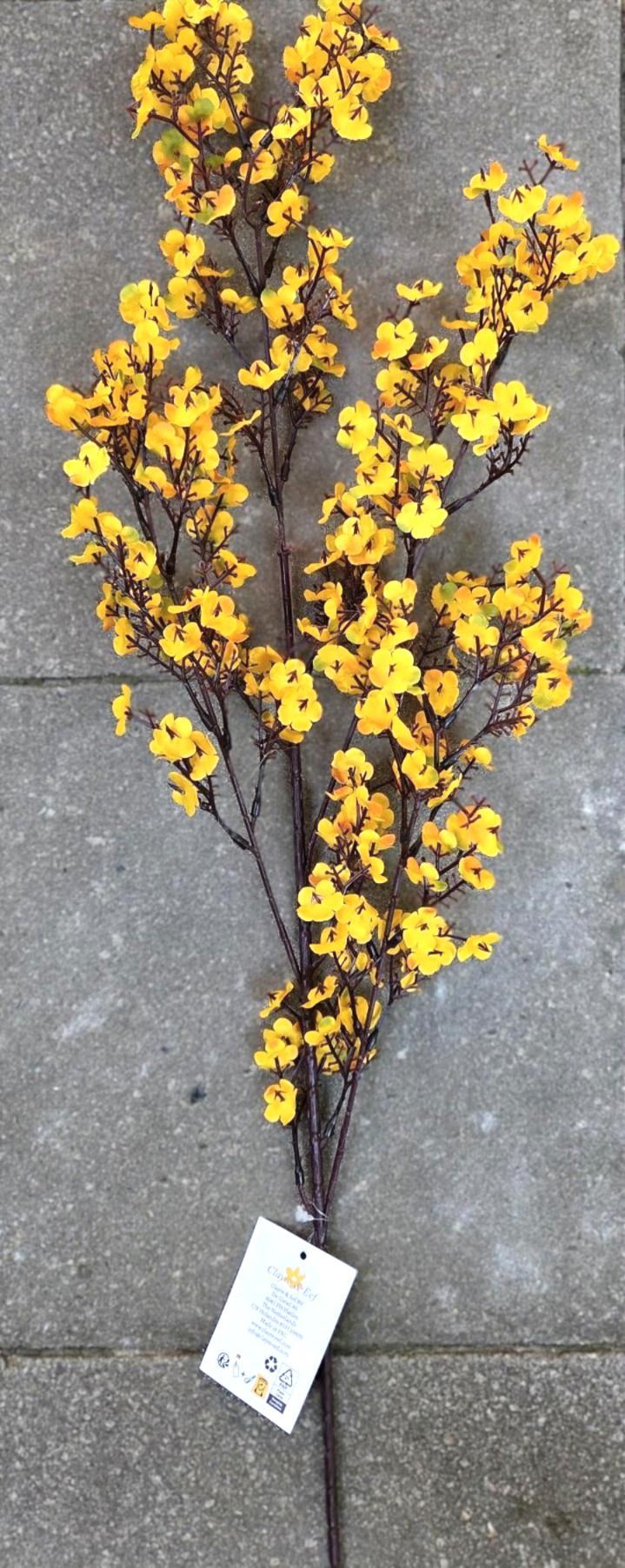 GELE BLOEMETJES TAK - CLAYRE & EEF