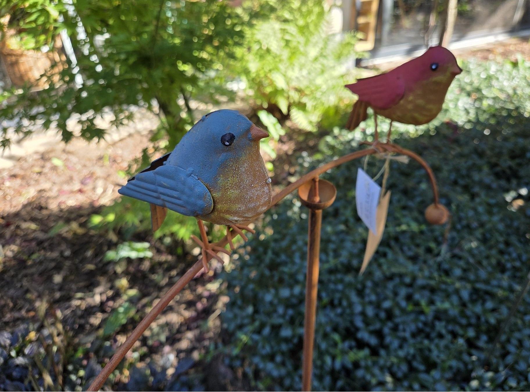 VOGELS OP EVENWICHTS  STEKER  - ROEST DESIGN