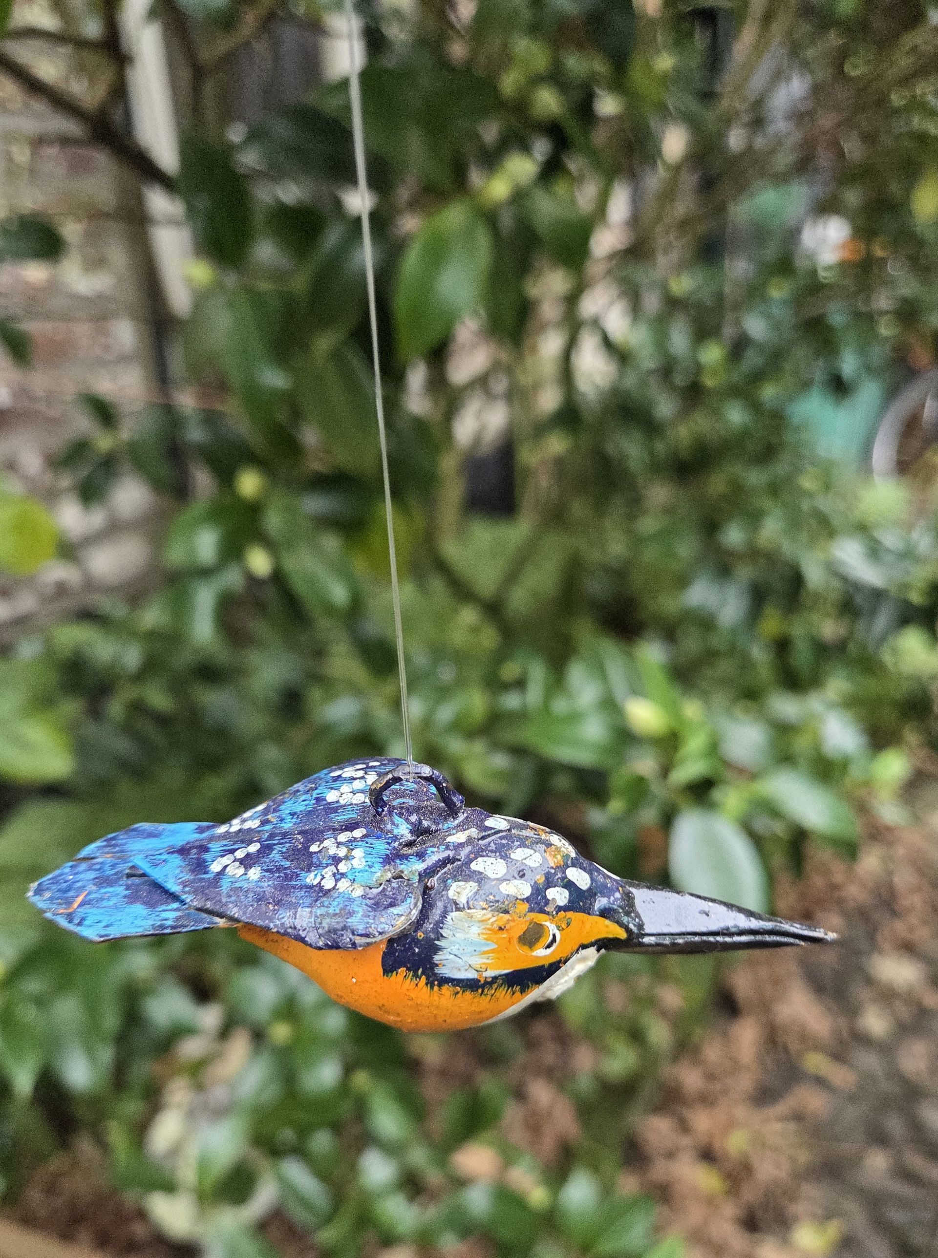 IJSVOGELTJE - STREETART - FAIRTRADE - HANDMADE - VLEUGELTJES DICHT