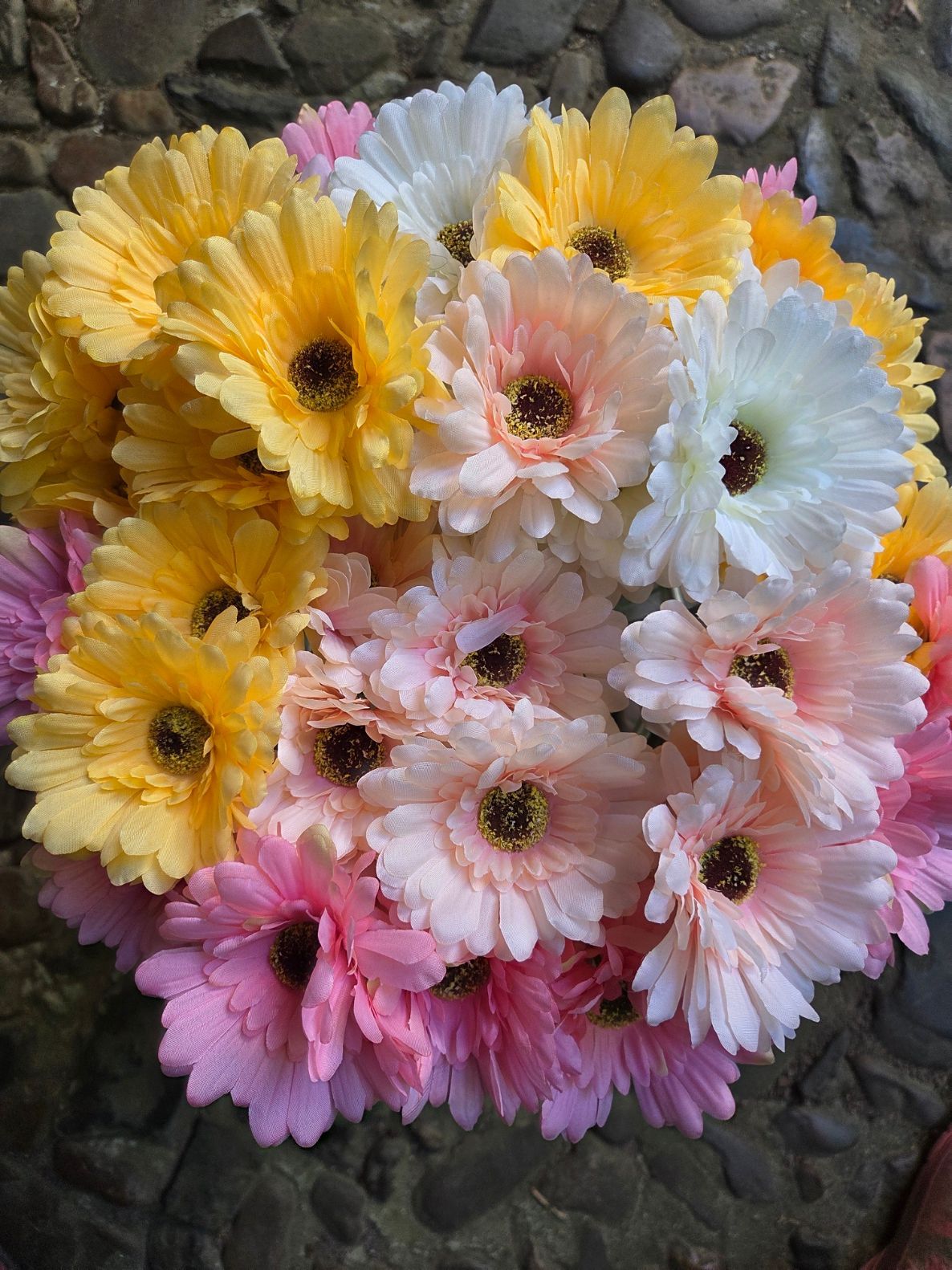SUPERKOOPJE - GERBERA - WIT ROZE - 1 EURO