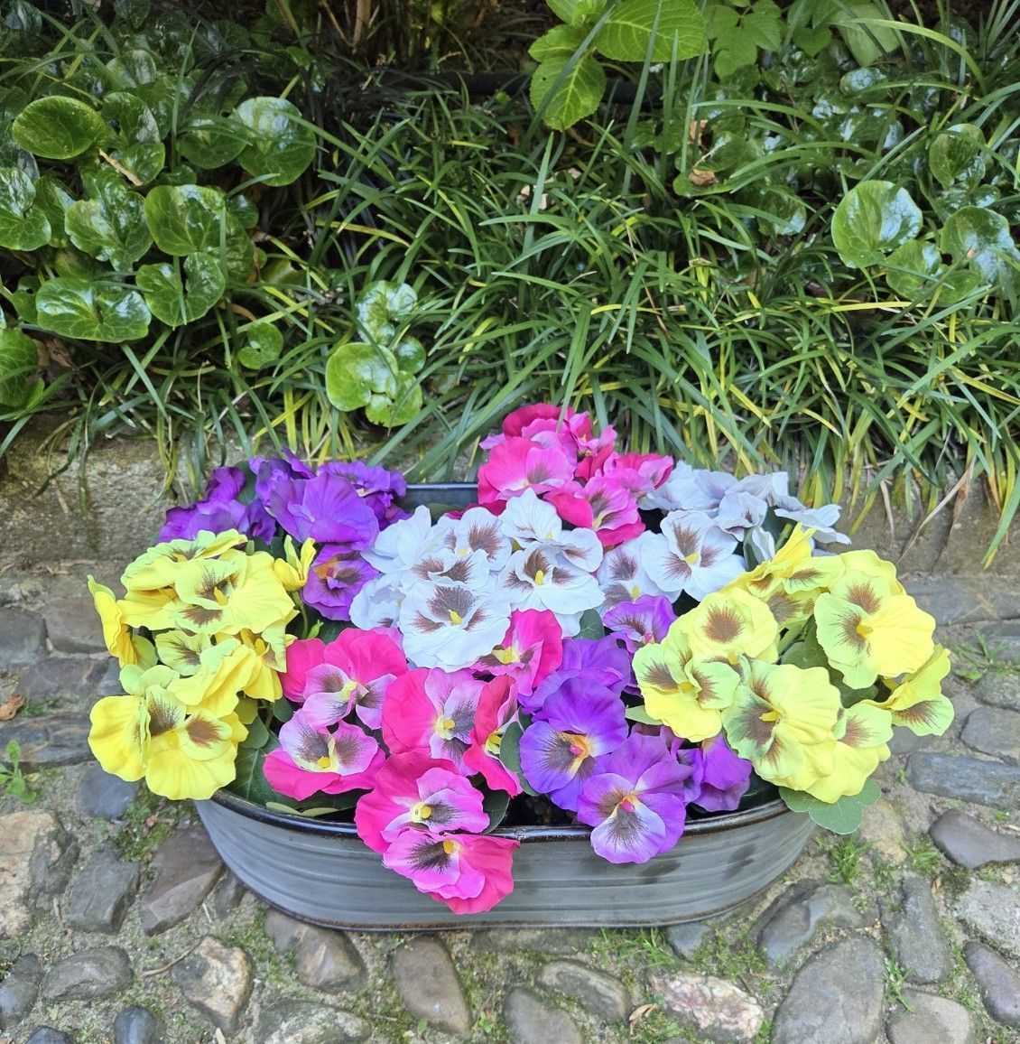 VIOOLTJES - KUNST - GEEL