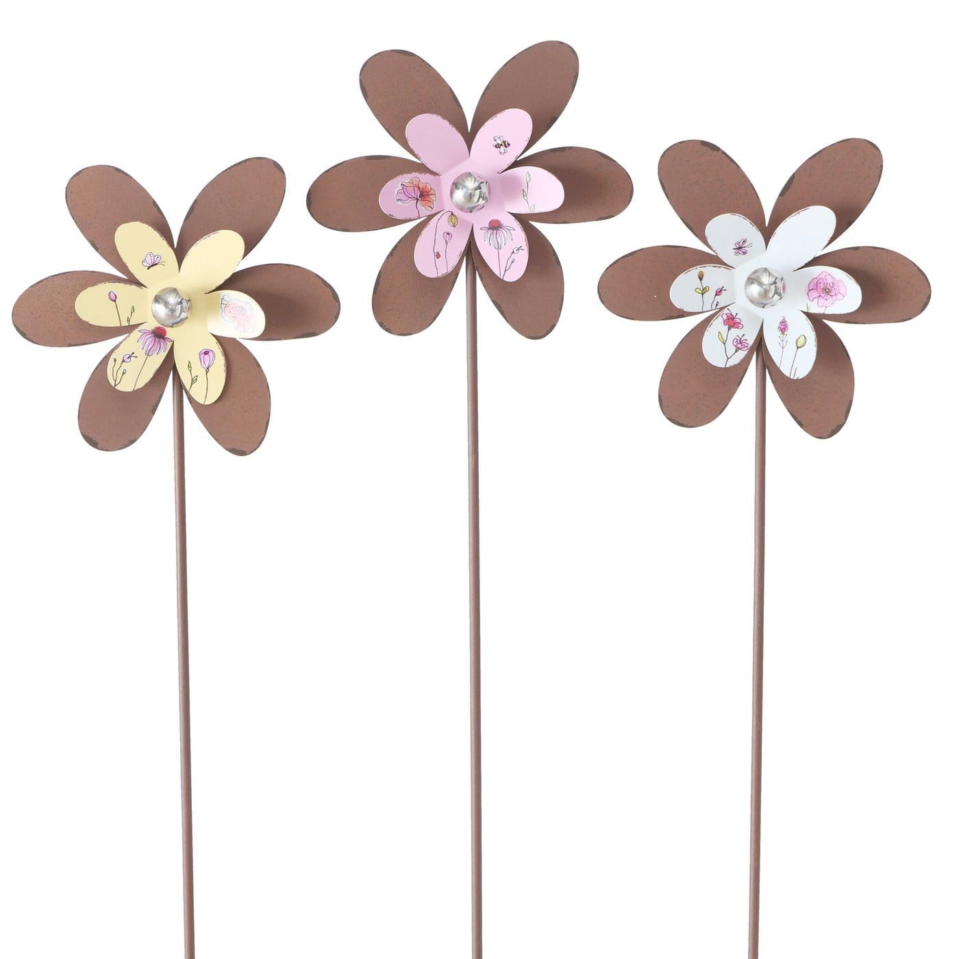 TUINSTEKER BLOEM - BOLTZE OUTDOOR - ZACHT GEEL