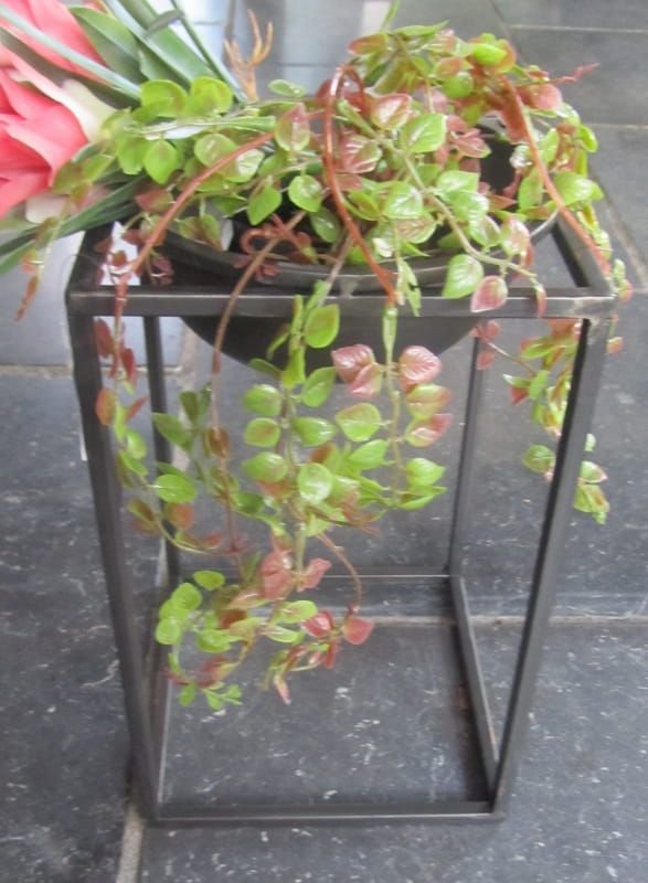 PTMD - PLANTEN SCHALEN  SET - METAAL - BRONS