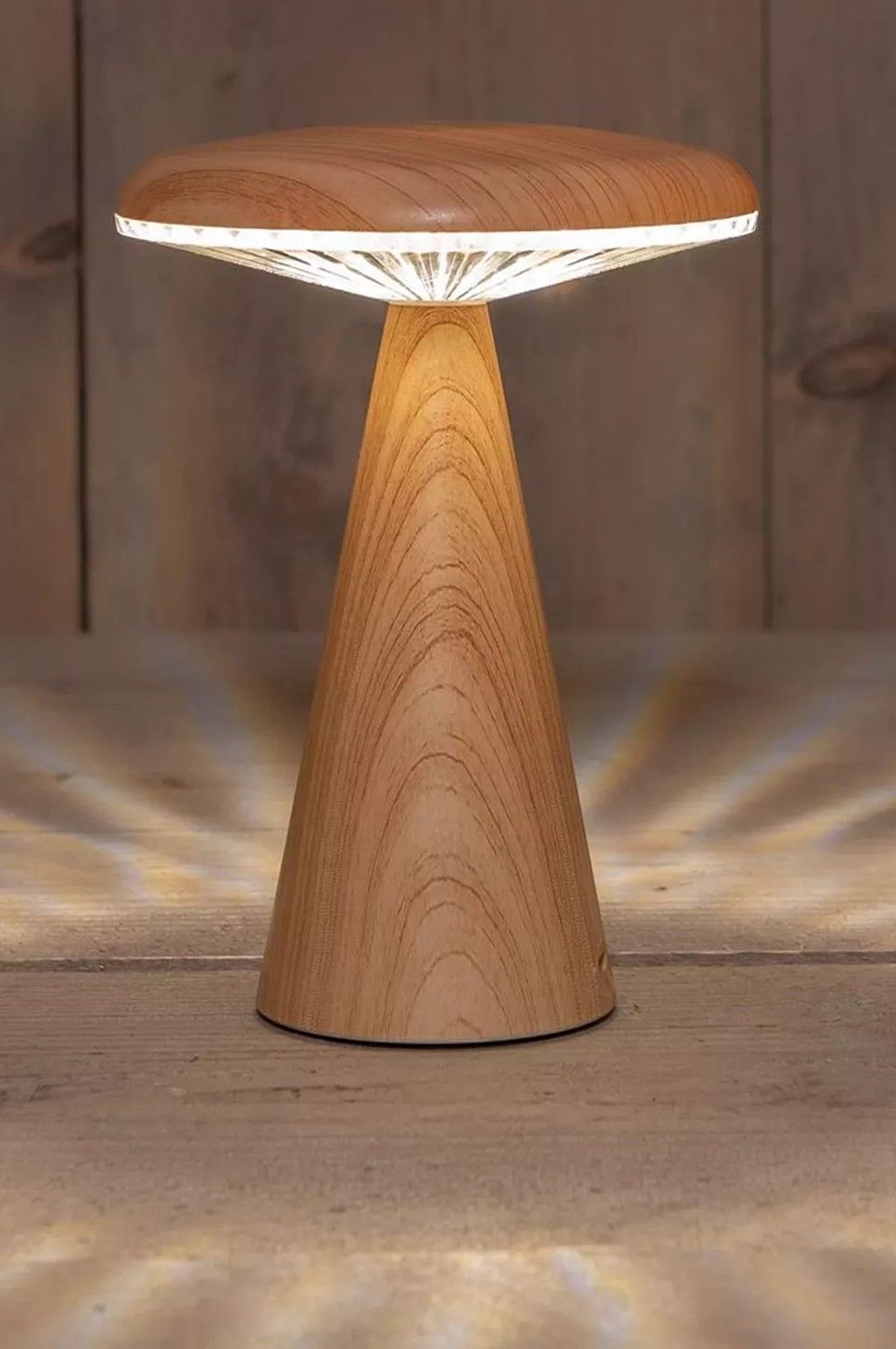 PADDENSTOEL MET LED LAMPJE
