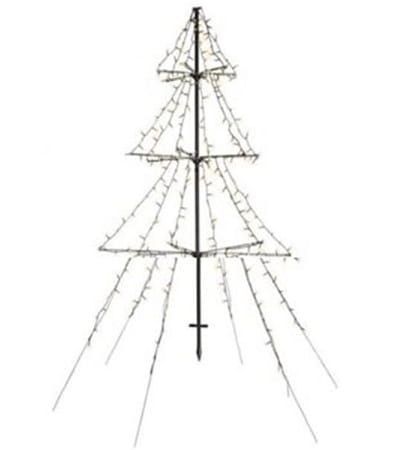KERST BOOM - METAAL - OUTDOOR - 180CM - 330 LEDS