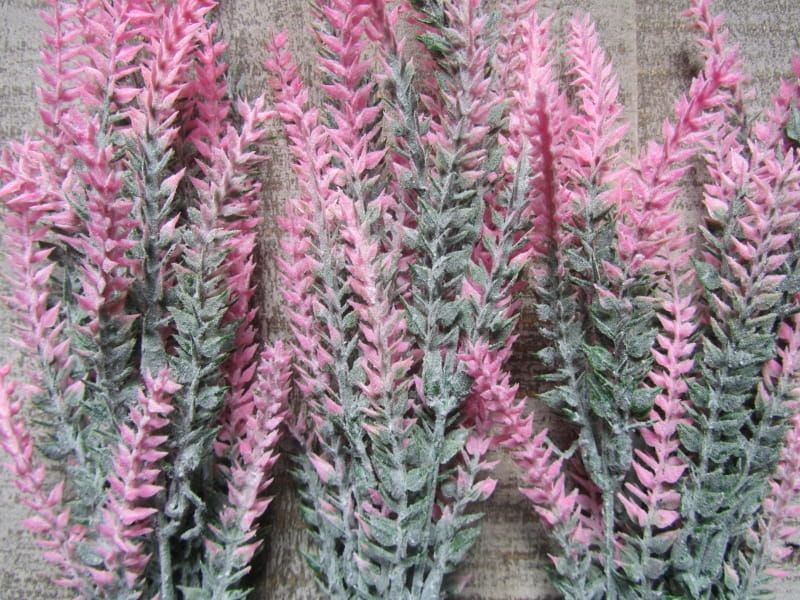 HEIDE ACHTIGE KUNST TAKJES - ROZE