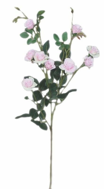 OPRUIMING - ROZEN TAK KUNST BLEEK ROZE  ROOSJES - 4,50 NU VOOR 2,50