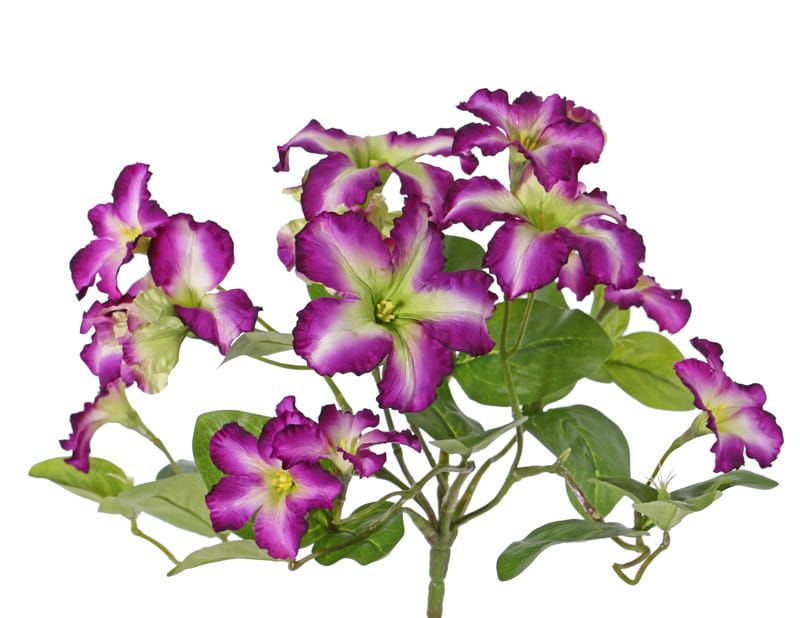 PRACHTIGE KUNST PETUNIA PLANT - PAARS