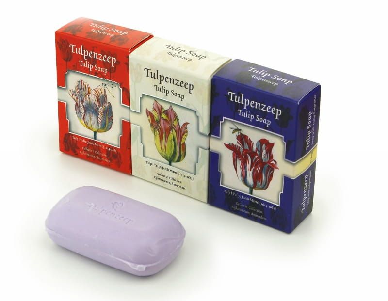 TULPEN ZEEPJES - SET 3 STUKS - MET EEN VLEUGJE KUNST