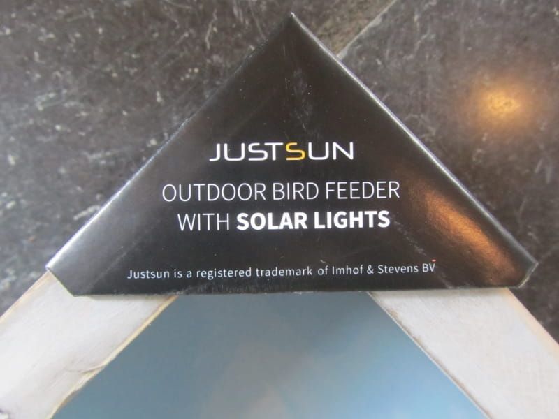 JUST SUN - TUIN WAND DECORATIE - VUURTOREN MET LED