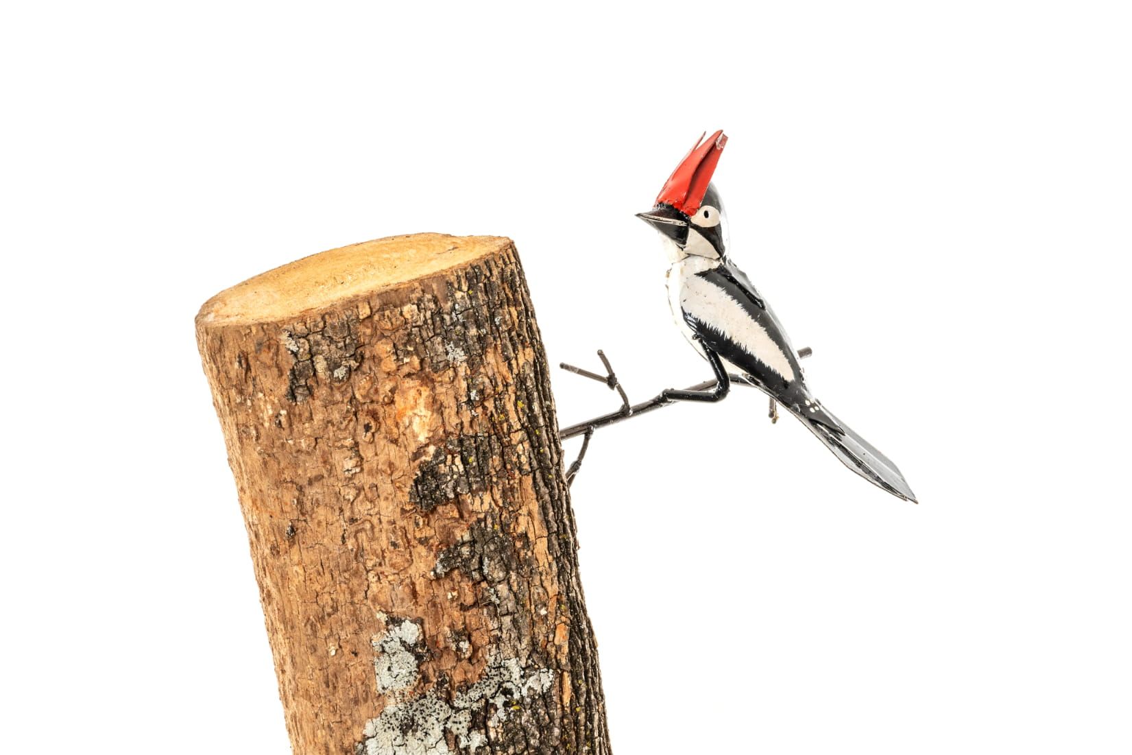 BONTE SPECHT OP TAK - STREET ART - FAIRTRADE