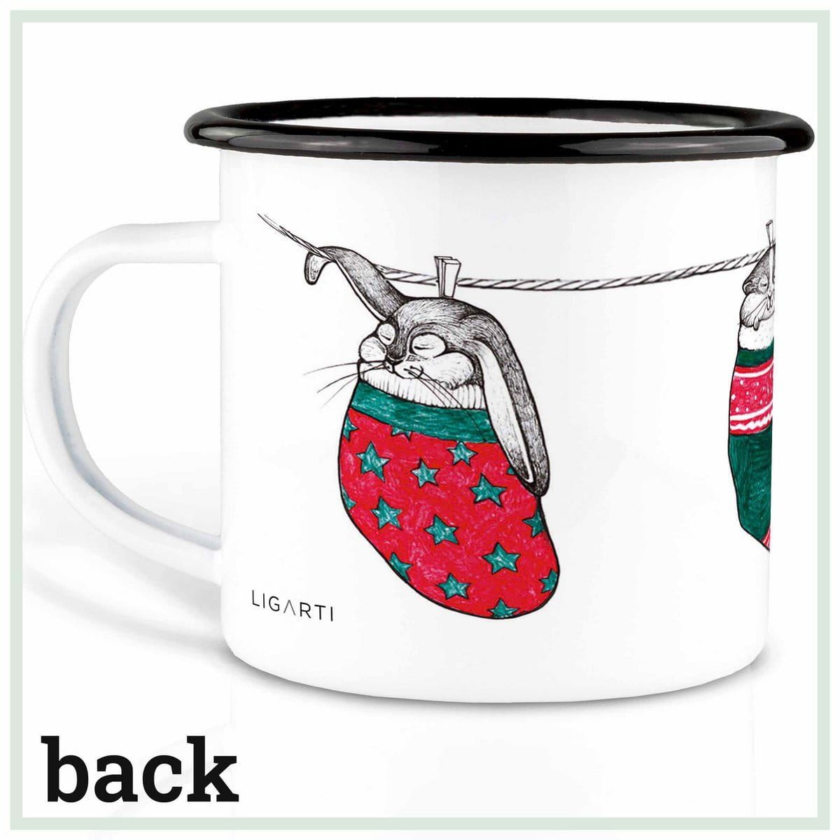 LIGARTI - EMAILLE MOK - SOK DIEREN