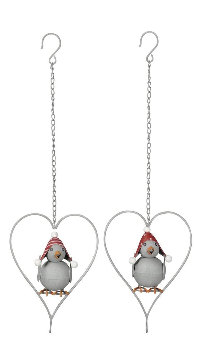 VOGEL IN HARTJE - MEZEN BOL - PINDA HANGER - STREPEN MUTSJE