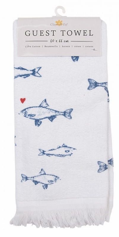 HANDDOEKJES - VISJES - CLAYRE & EEF