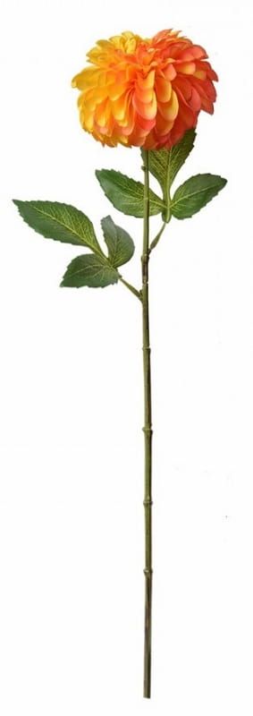 DAHLIA KUNST - CLAYRE & EEF - GEEL ORANJE