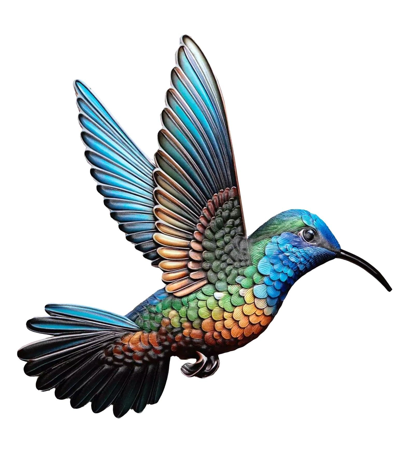 KOLIBRIE - WANDDECORATIE