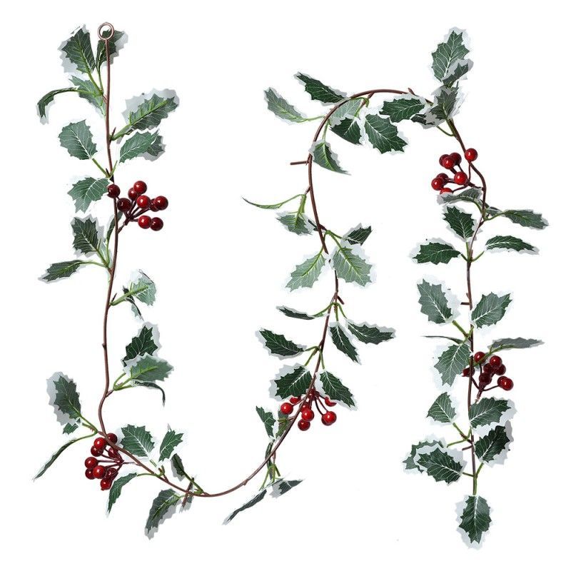 CLAYRE & EEF - HULST - KUNST - KERST GUIRLANDE - GROEN WIT - 170 CM.