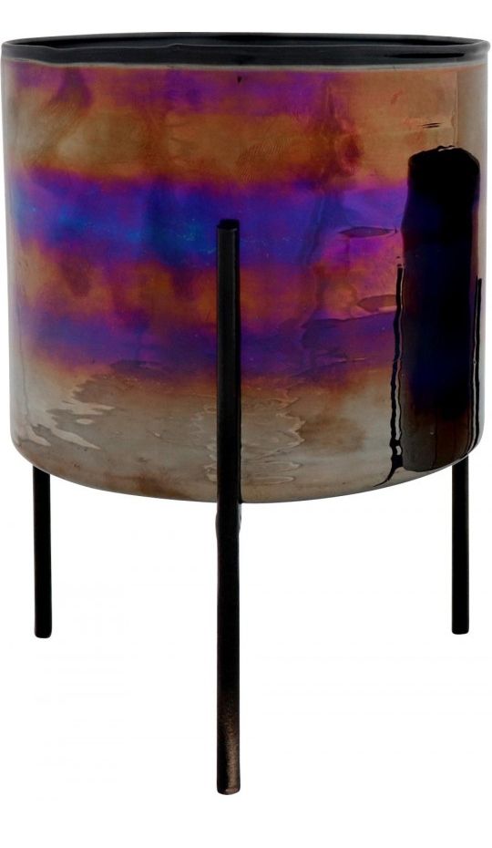 SALE -SET KLEURIGE PLANTERS - VAN 17,50 NU VOOR 9,50